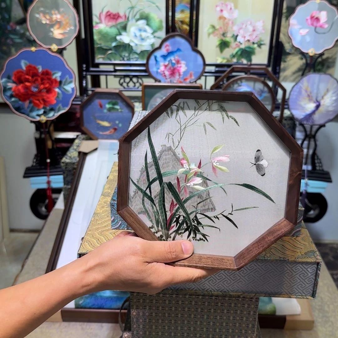 刺绣刺绣工艺精湛独特