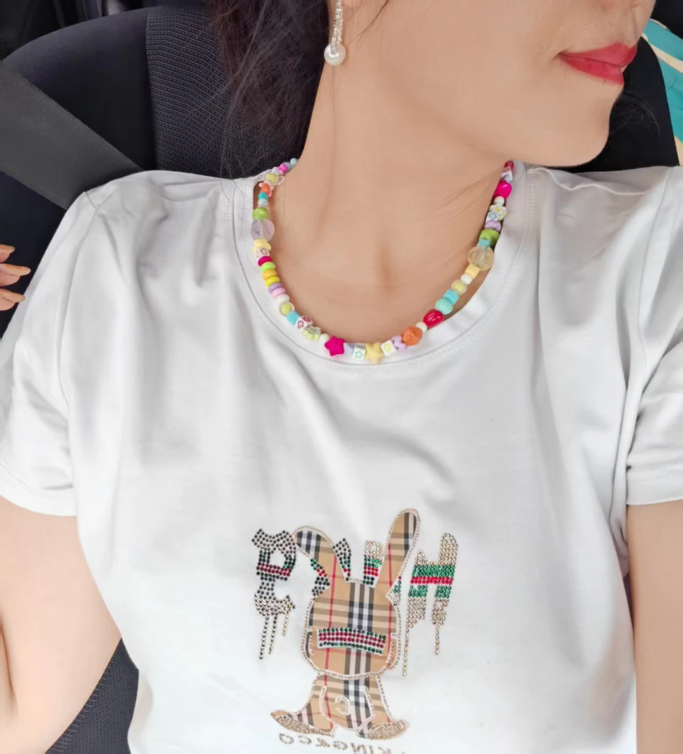 10cm以下情侣日韩欧美风女混搭多巴胺项链