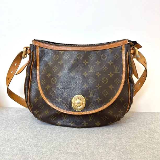 95新 LouisVuitton/路易威登 老花金豆单肩斜挎包