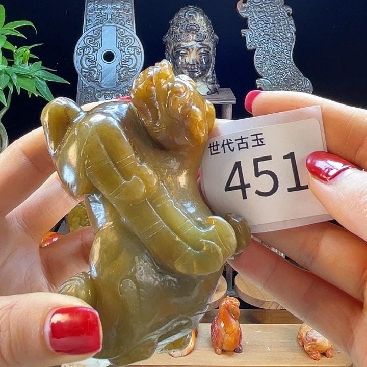 和田玉（糖玉）未镶嵌挂件