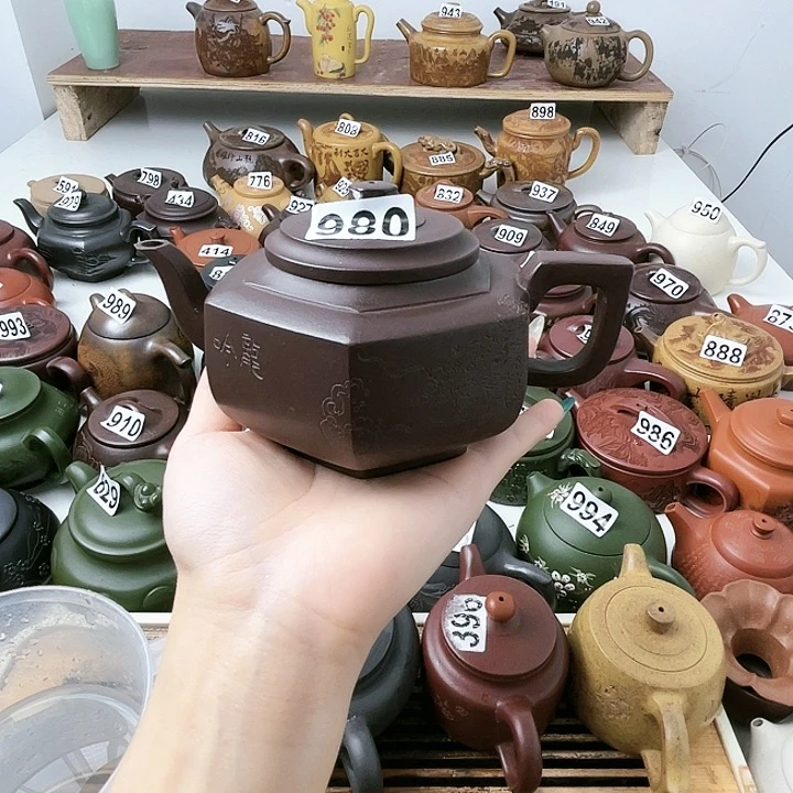 茶壶紫砂三***寿紫砂微瑕紫砂微瑕