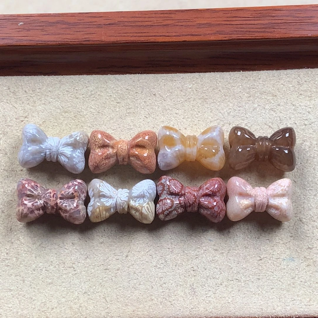 未镶嵌双十二88折漏132/个，可挑。04硅化珊瑚（珊瑚玉）