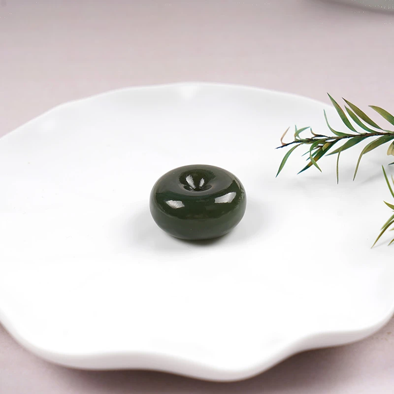 【老范新年上新】和田玉面包扣手工复古古法老型