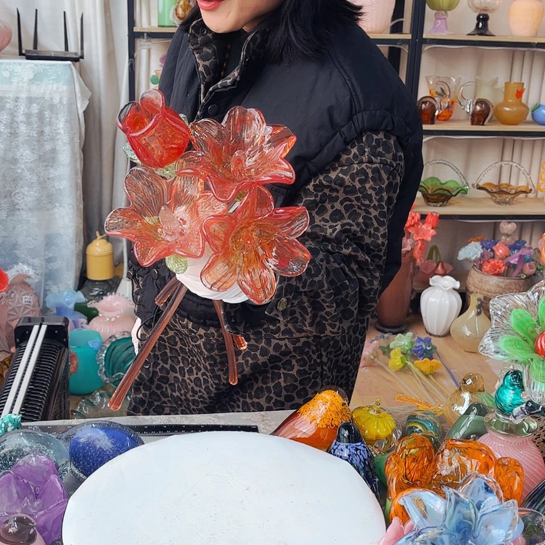 4朵花节日福利 家悦琉璃品福利不退不换