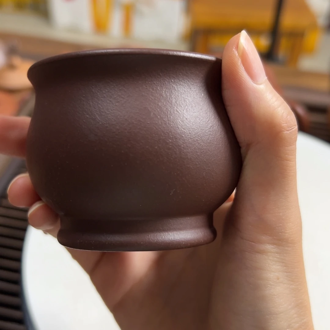 茶壶紫砂底槽清主人杯100毫升