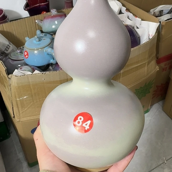 摆件陶郑家钧窑摆件