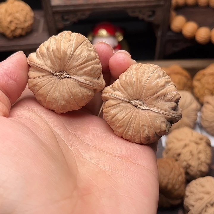 文玩核桃把件41全品南瓜墩4135