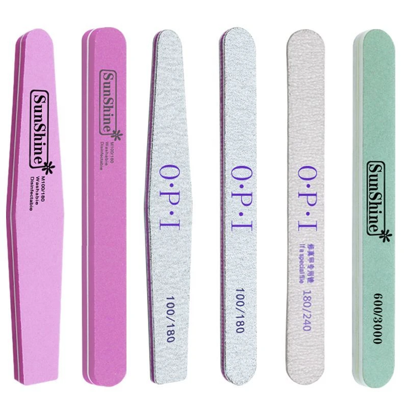 家用护理美甲打磨条甲条磨砂条美甲搓条修行条海绵条砂条抛光条