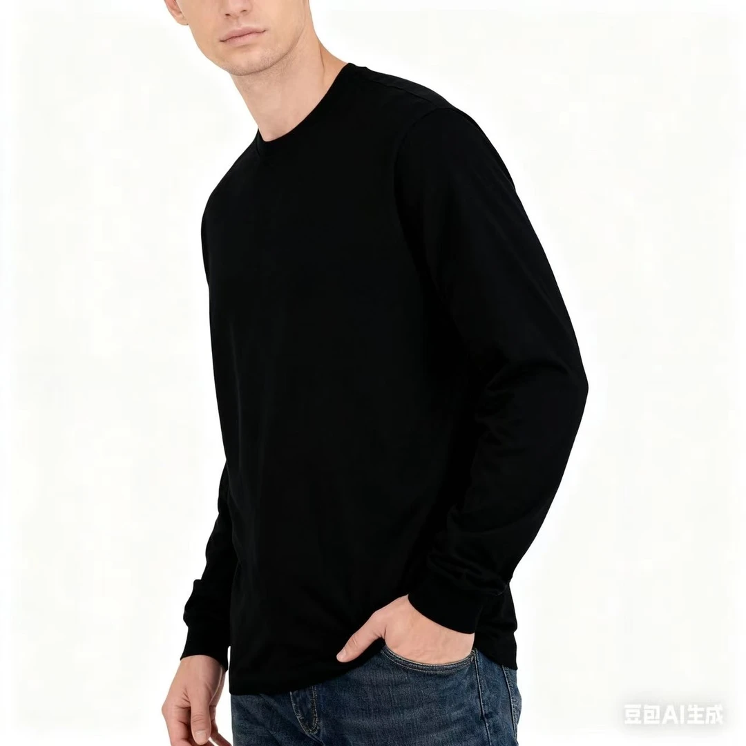 新款 美式潮流复古街头套头圆领 毛衣