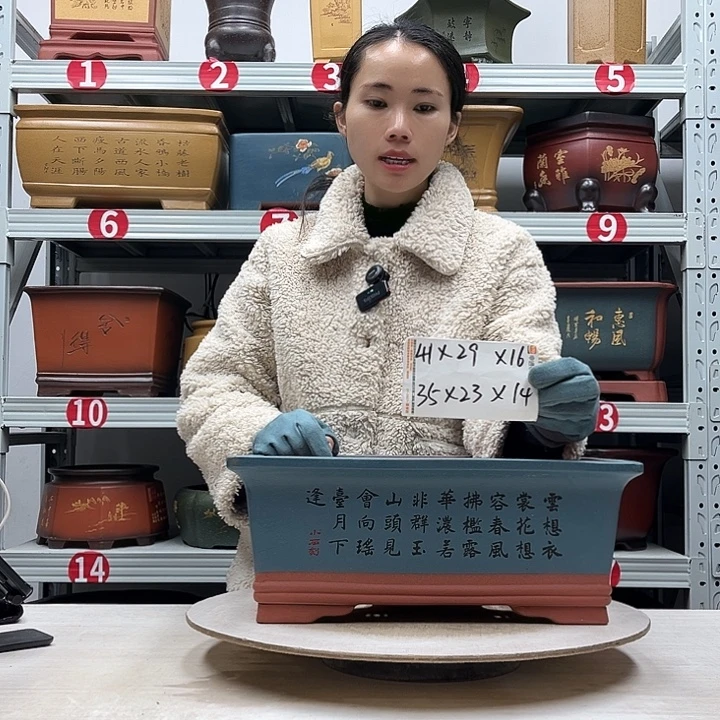 紫砂花盆紫砂花盆