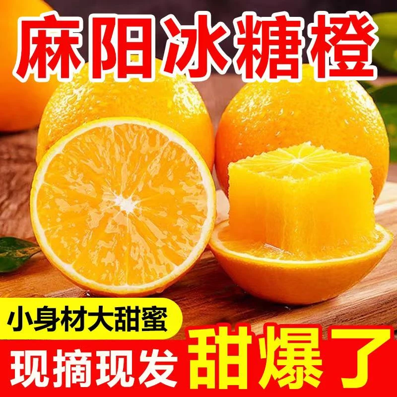 湖南怀化麻阳冰糖橙 新鲜采摘橙子 糖包子 应季水果 包邮 -CC