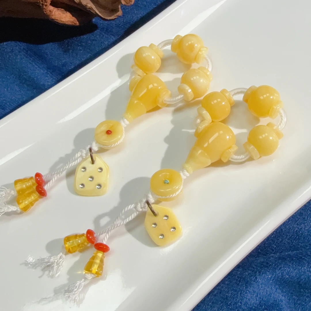 【伟伟鉴定】蜜蜡 三通配件套装 21/10/11（多样性发货发一件）