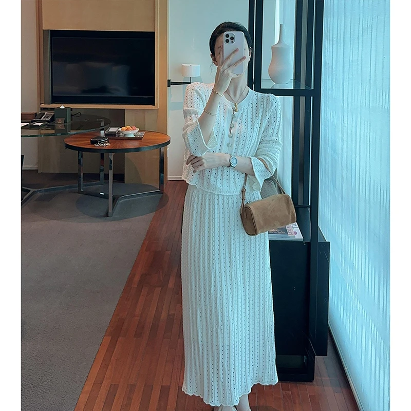 2025早秋时尚休闲潮流新款上衣显瘦时尚套装百搭女潮流套装裙