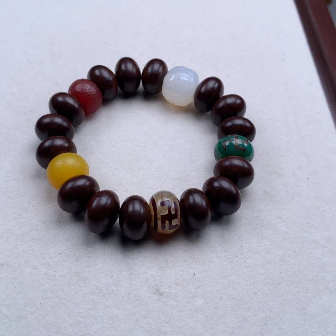 六道木吊坠未镶嵌六道木六道木