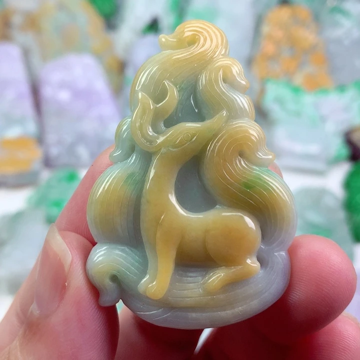 吊坠(不含链)未镶嵌翡翠