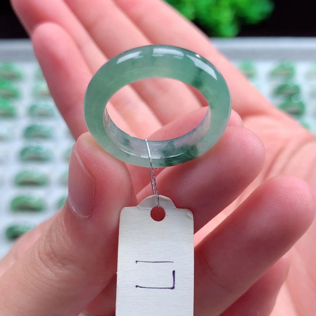 未镶嵌戒指翡翠天然