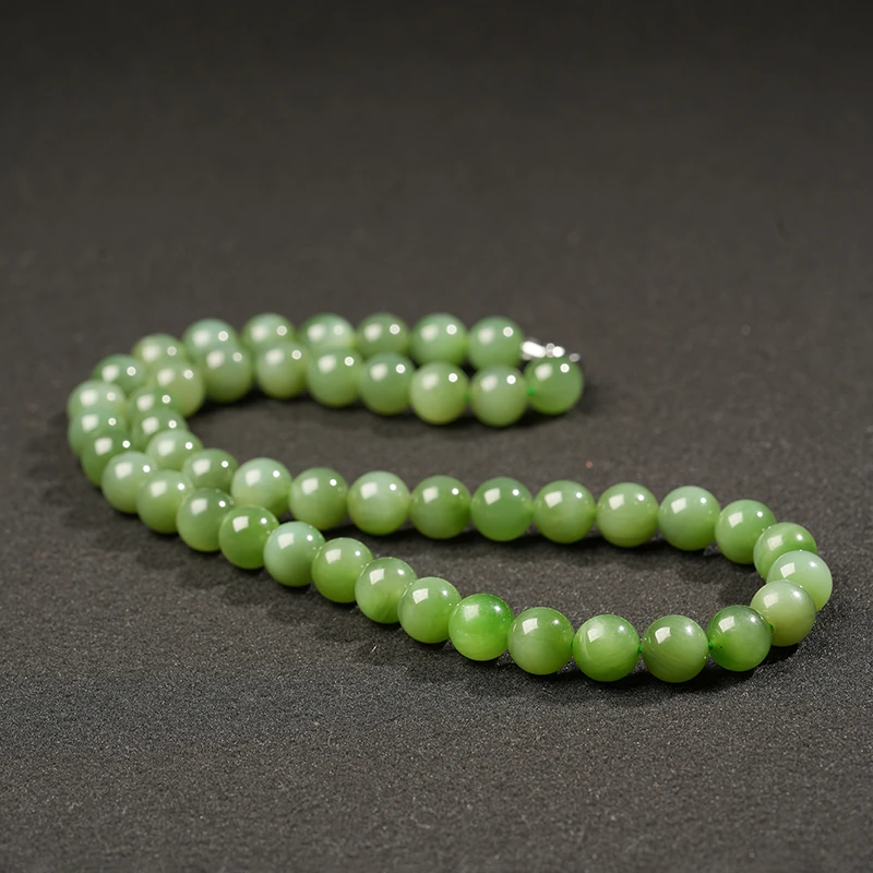 网瓷专属-碧玉冰底正阳绿妈妈链 多样性发其一