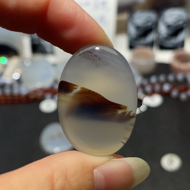 玛瑙/玉髓未镶嵌吊坠(不含链)