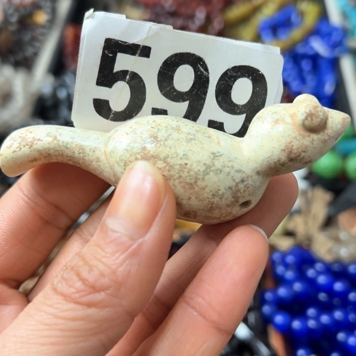 和田玉（糖玉）颈饰未镶嵌