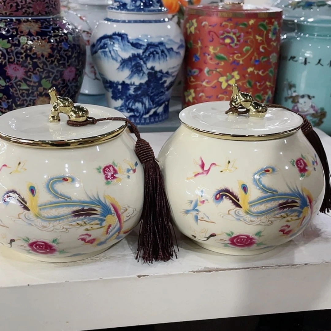 【闪购商品】罐陶瓷茶叶罐密封罐
