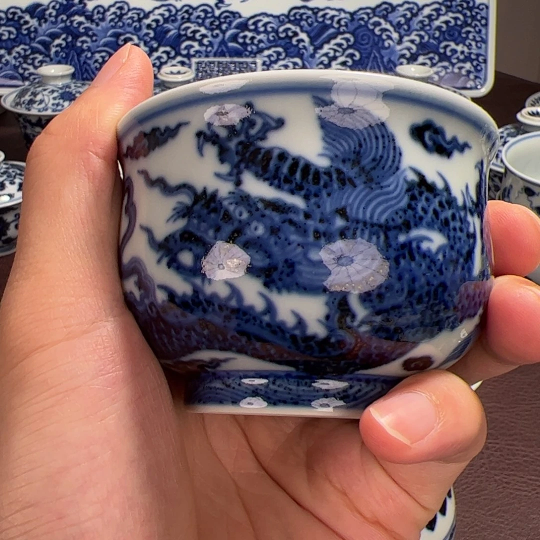 仿明永宣霸王龙杯子