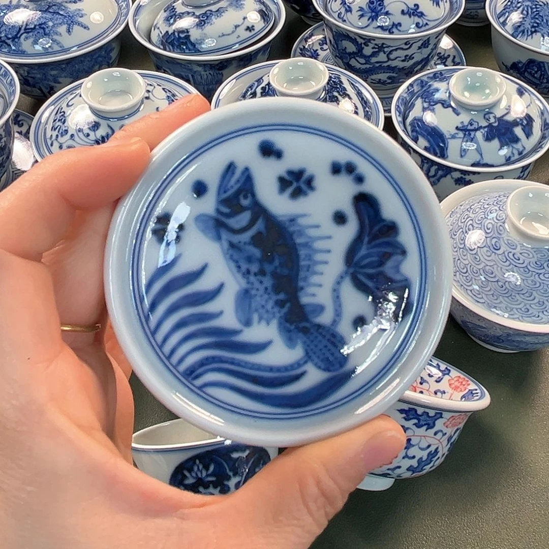 杯青花瓷器青花瓷器