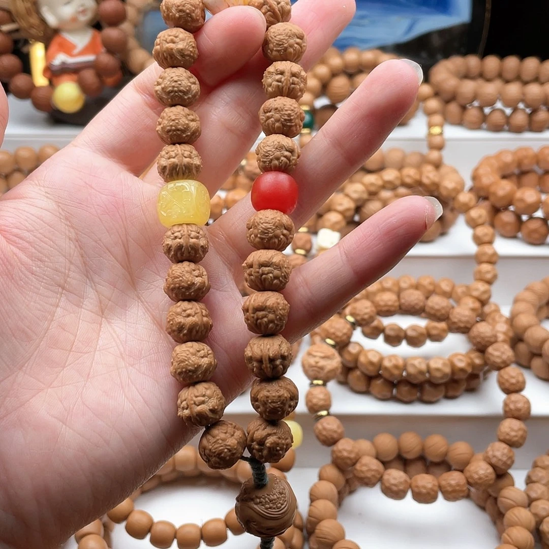 【闪购商品】猴头核桃手串小****n工厂直播店