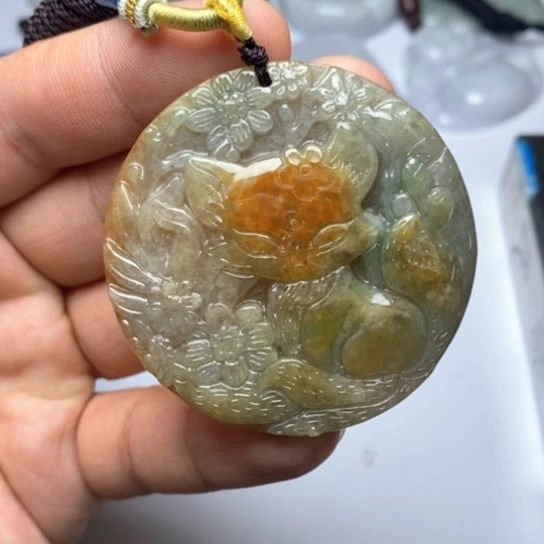 颈饰未镶嵌翡翠翡翠