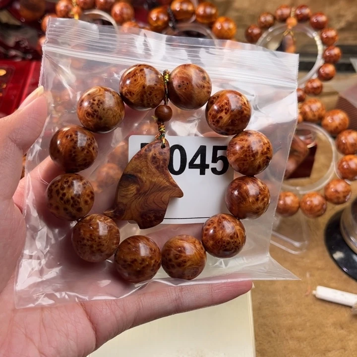 柏木（崖柏）手串/手链2.0金刚骨料