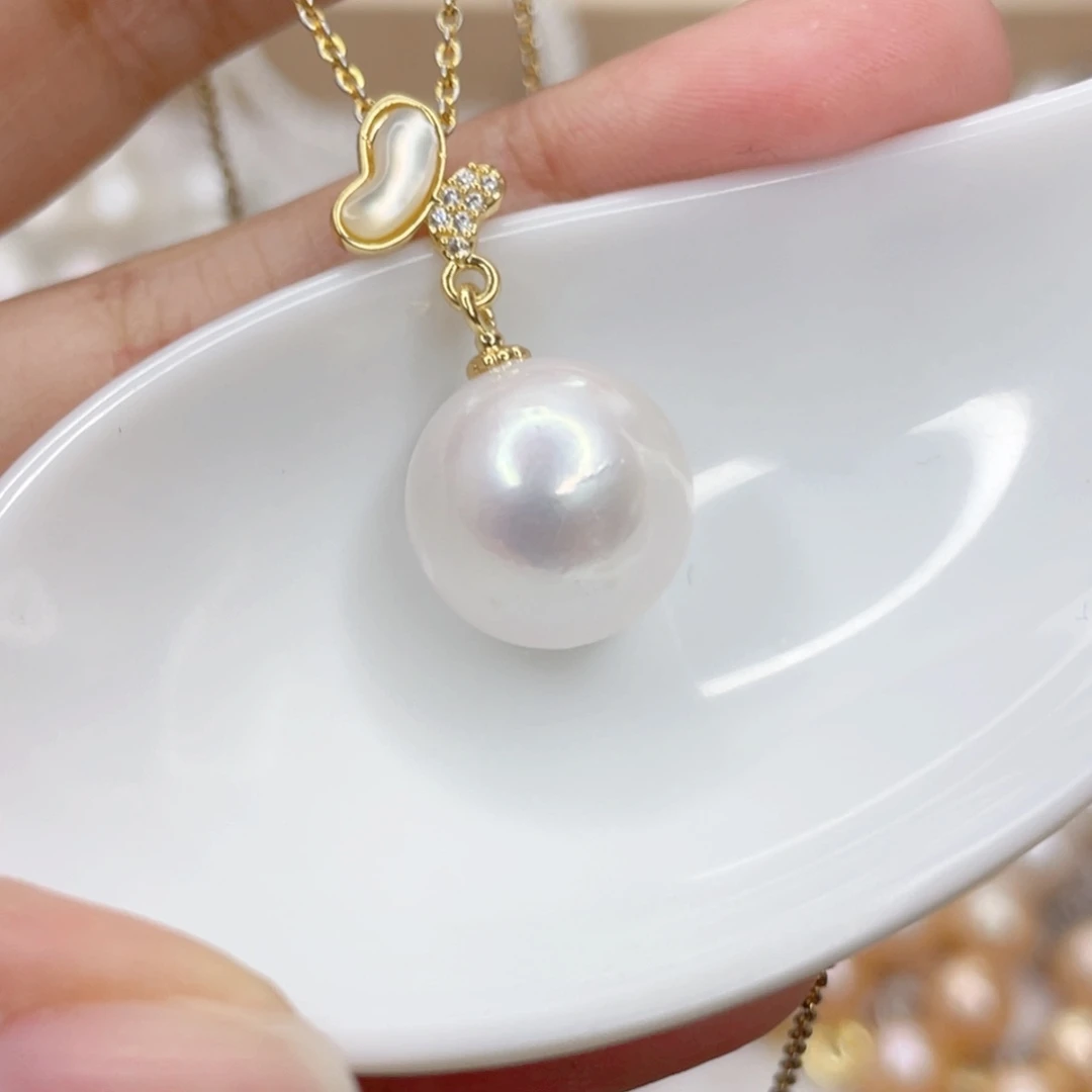 淡水珍珠未镶嵌吊坠(赠链)
