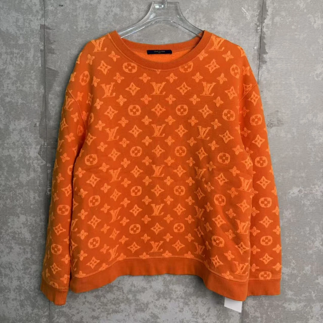 99新 LouisVuitton/路易威登 M/路易威登满印浮雕卫衣/16013/JP