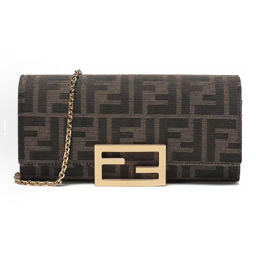 99新 FENDI/芬迪 【白菜】 链条包woc帆布 链条包/BGF601370022