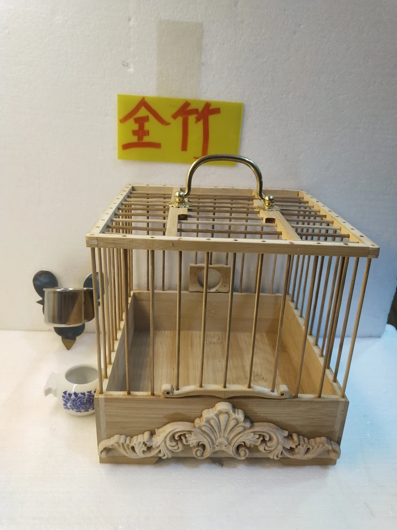 全竹底板竹子，云雀百灵小沙老野专用压笼遛笼20Ⅹ20Ⅹ19丝巨1.7