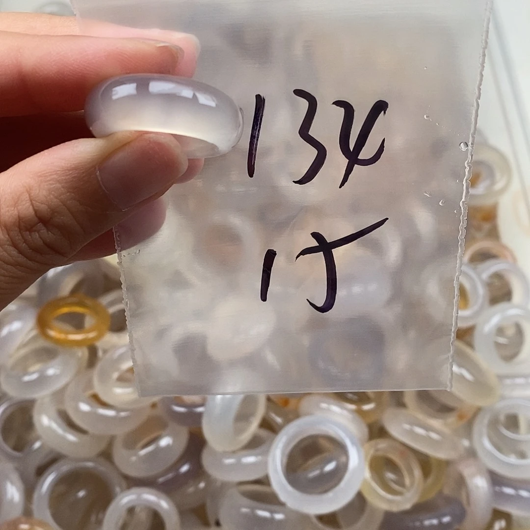 未镶嵌戒指玛瑙/玉髓
