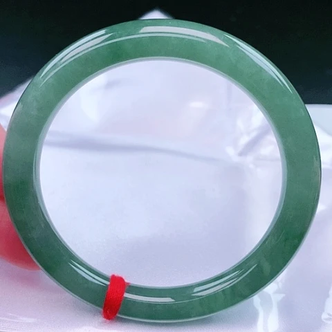 翡翠手镯（圆镯）未镶嵌24号