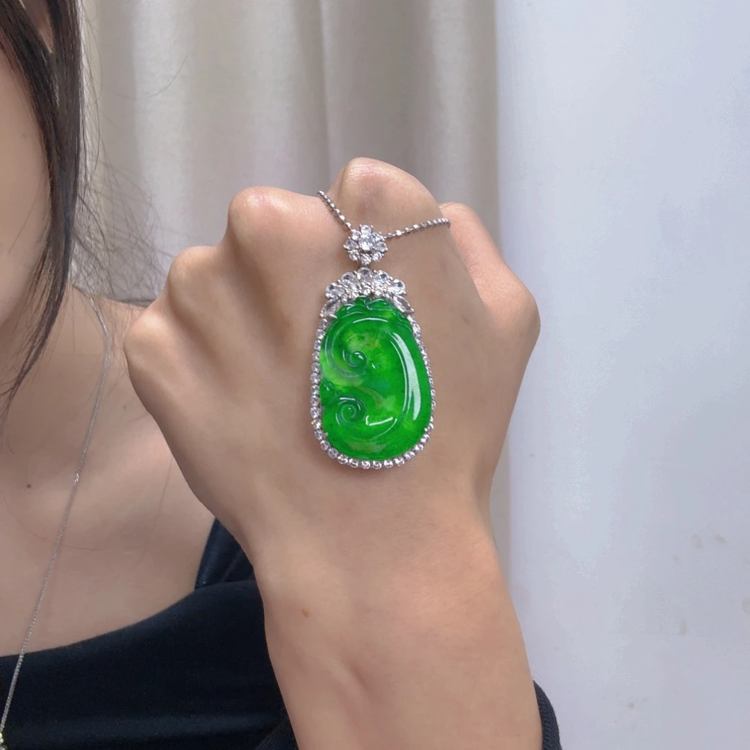 翡翠吊坠(不含链)未镶嵌