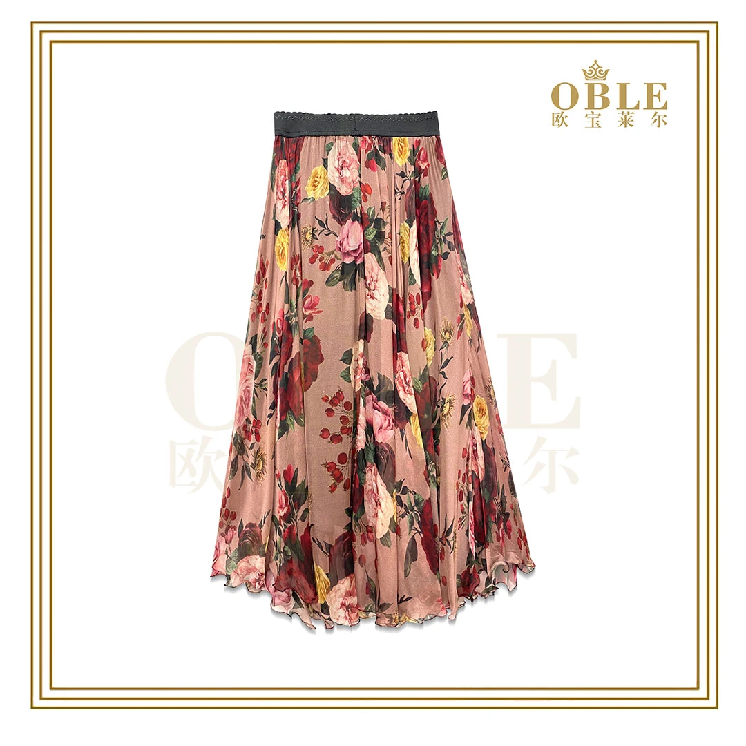 OBLE2025夏季新款半身裙503-1105