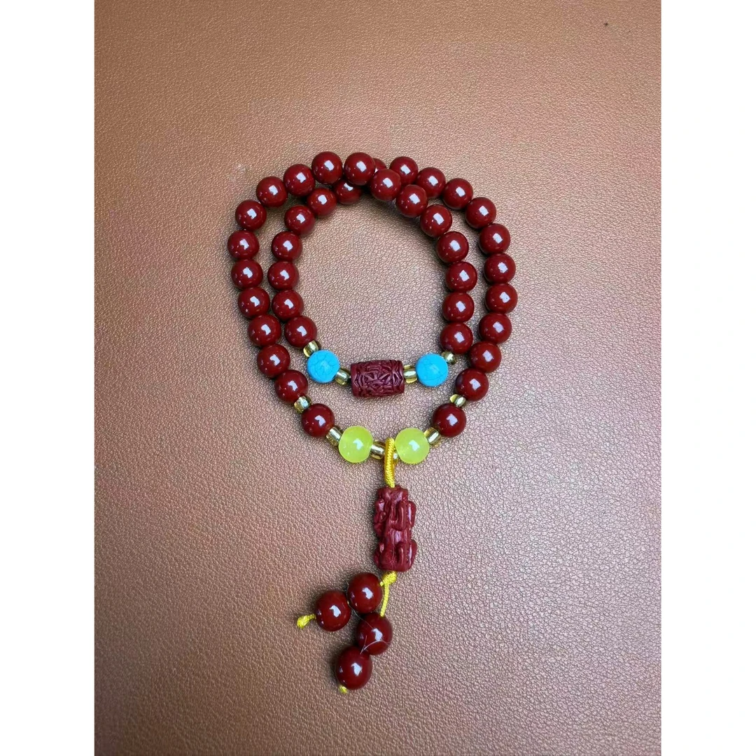 含辰砂工艺品A307 精选手串(无礼盒）