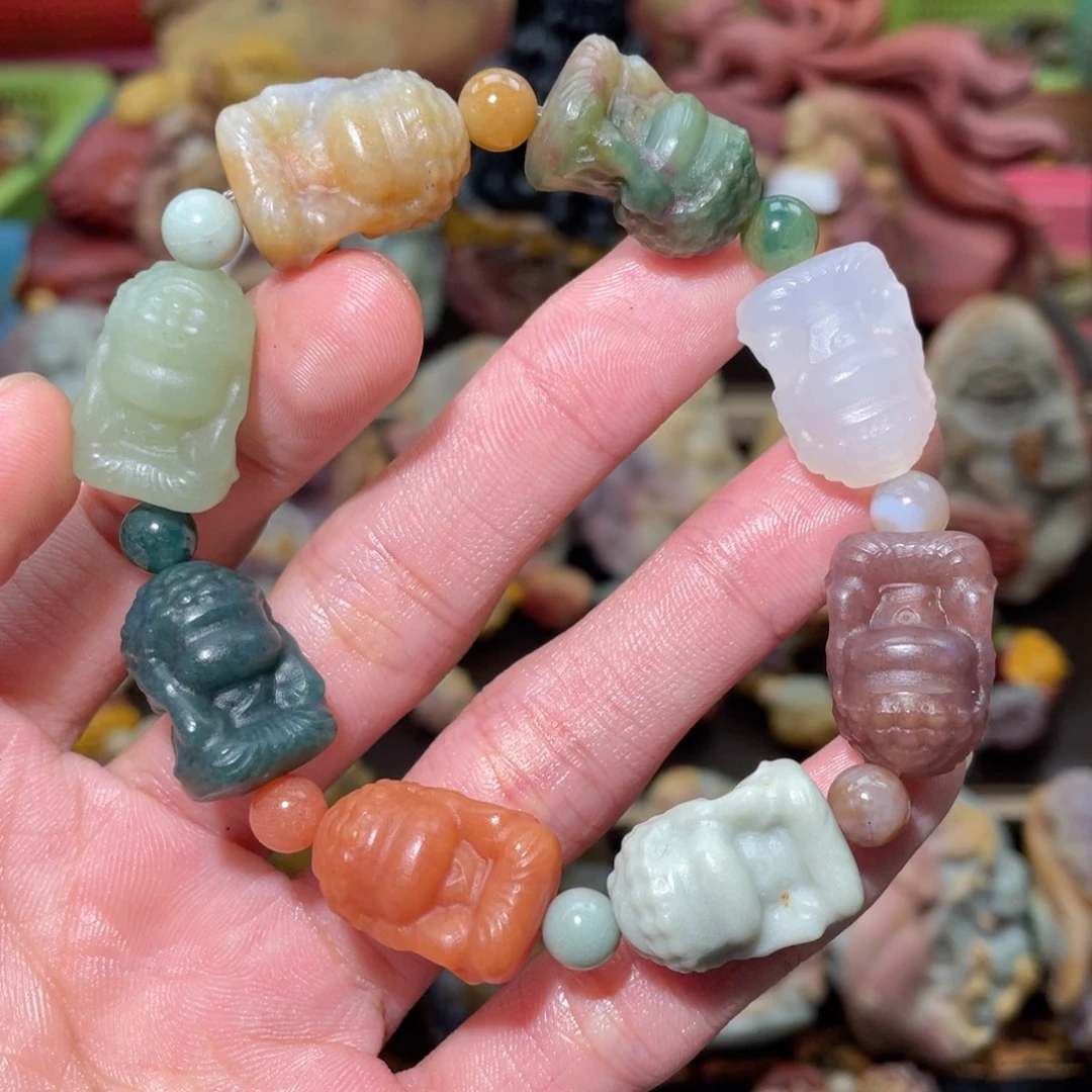 石英质玉未镶嵌手链