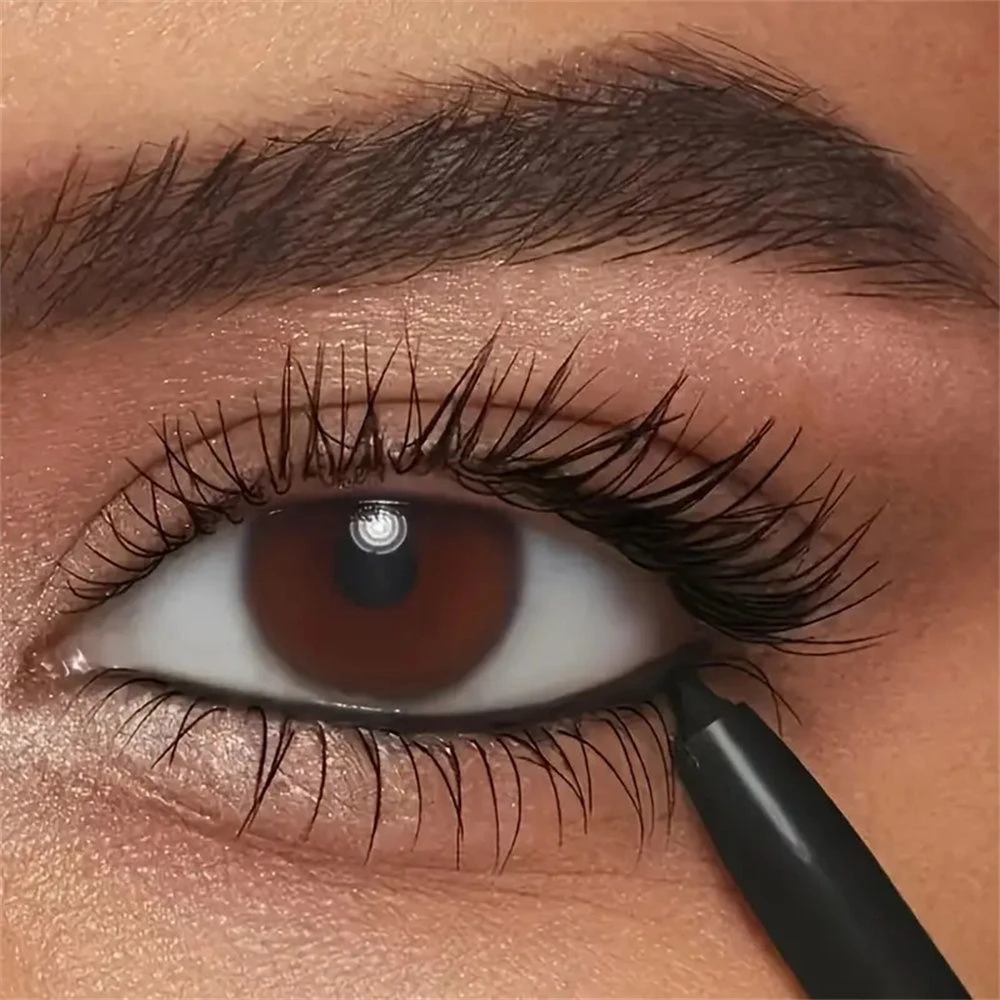 立体持妆双头笔黑色组合极细