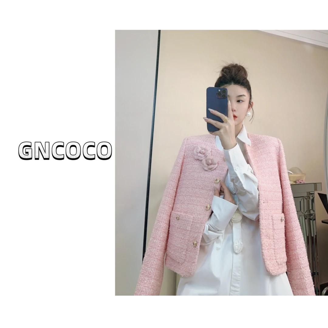 Coco高定2025（Manteau Parfumé）早秋新款法式女短外套上衣气质