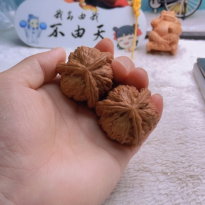 把件文玩核桃π****￥三棱