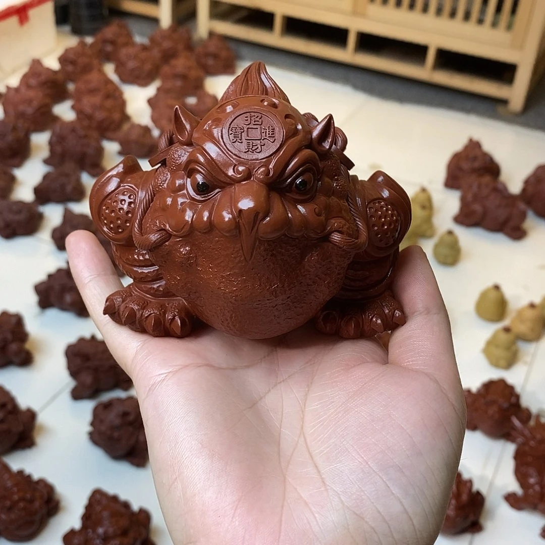 紫砂茶宠宜兴紫砂鼠蟾
