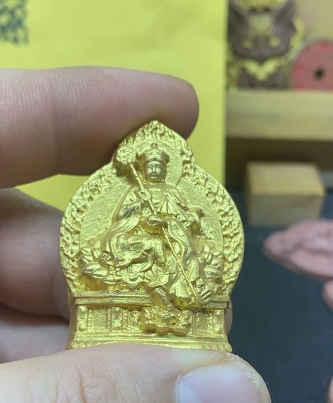 手工地藏擦擦 描金擦擦 泥擦擦