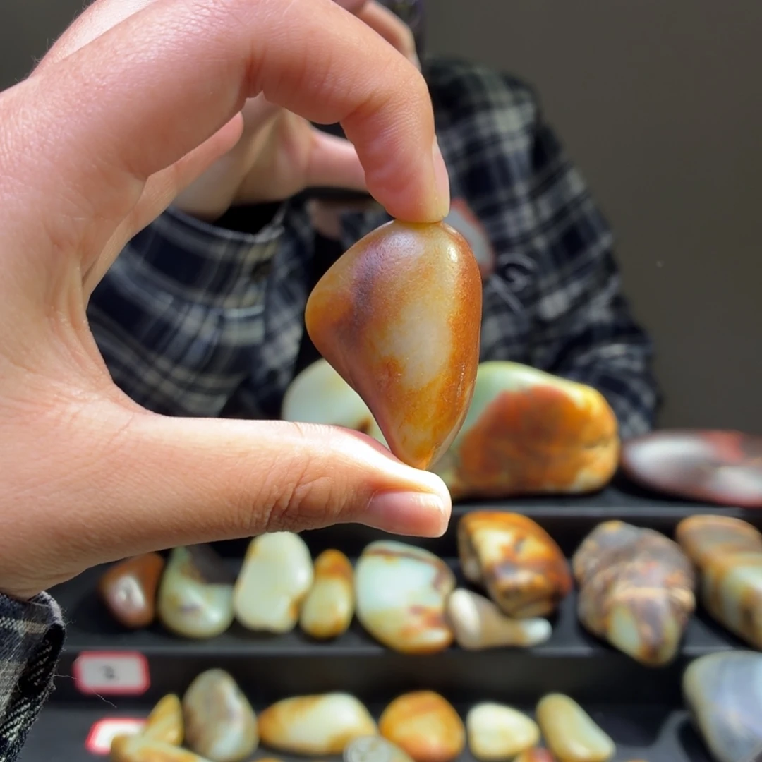 和田玉未镶嵌挂件34.8