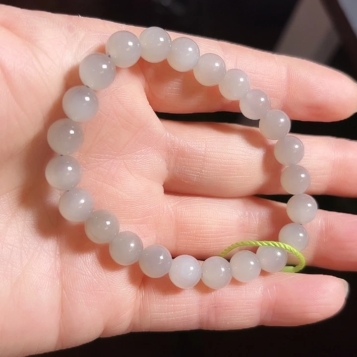 R***g手链未镶嵌和田玉（碧玉）