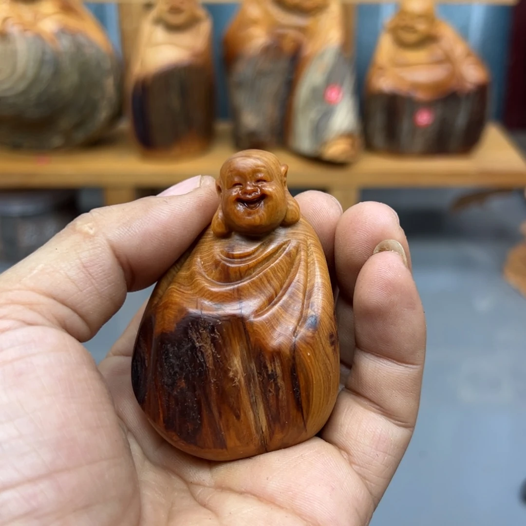 ****木崖柏木摆件手把件