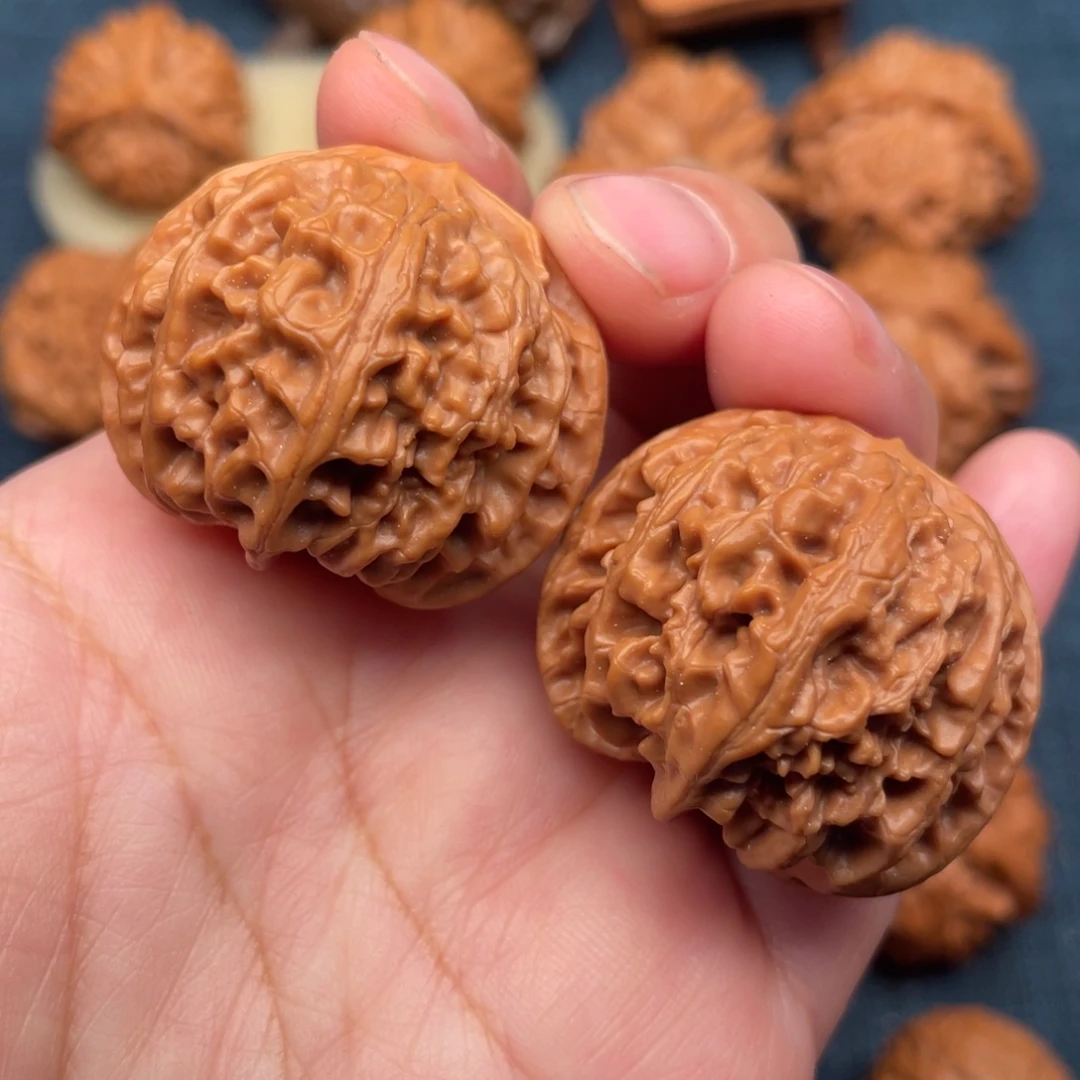 文玩核桃把件36老树苹果