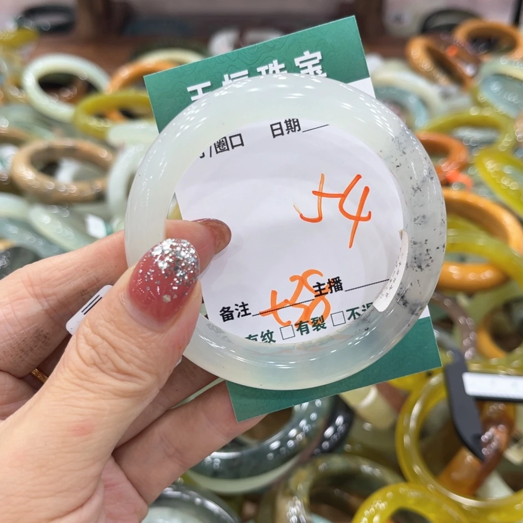 未镶嵌蛇纹石玉手镯手镯