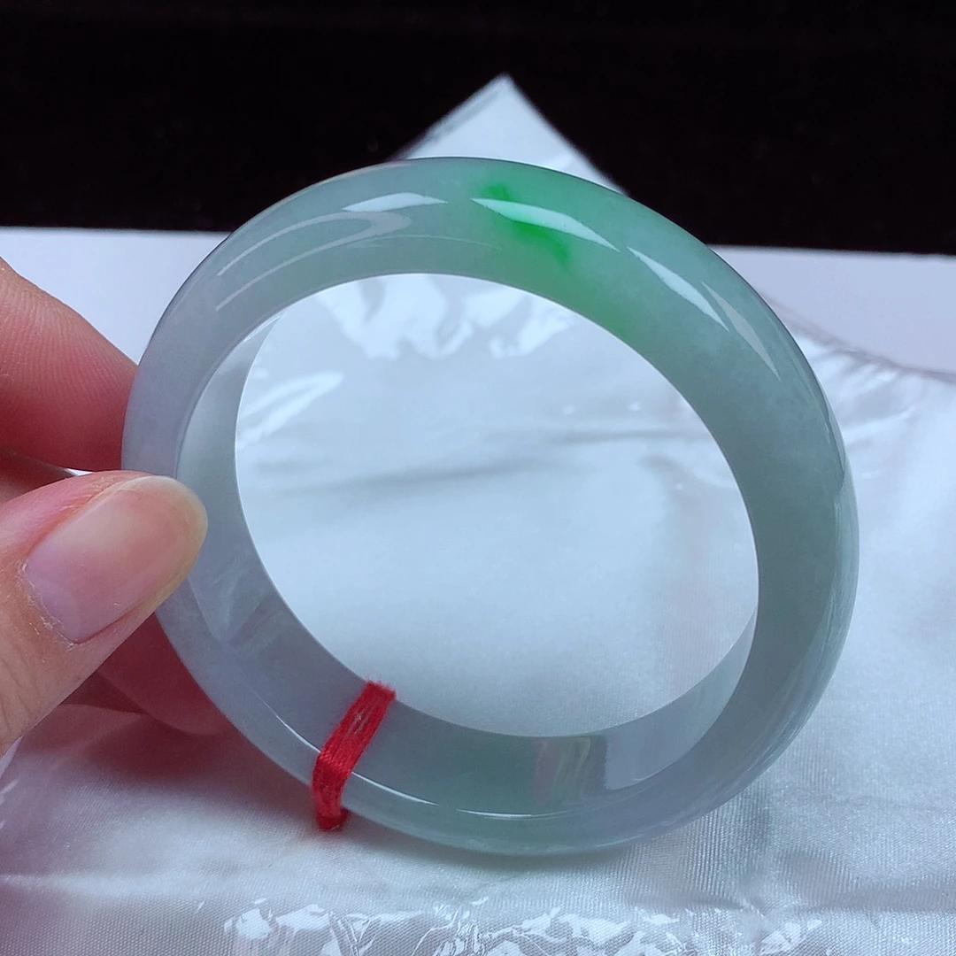 未镶嵌手镯翡翠58圈